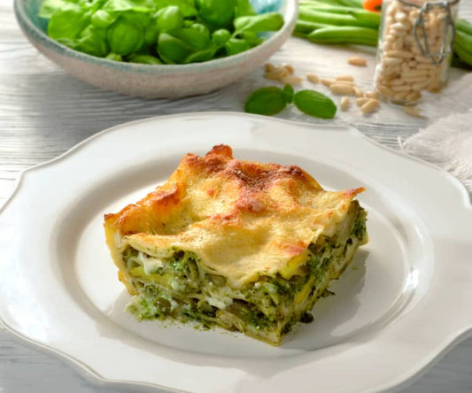 Lasagnetta alla genovese (Patate, Fagiolini e Pesto) 10 Porzioni