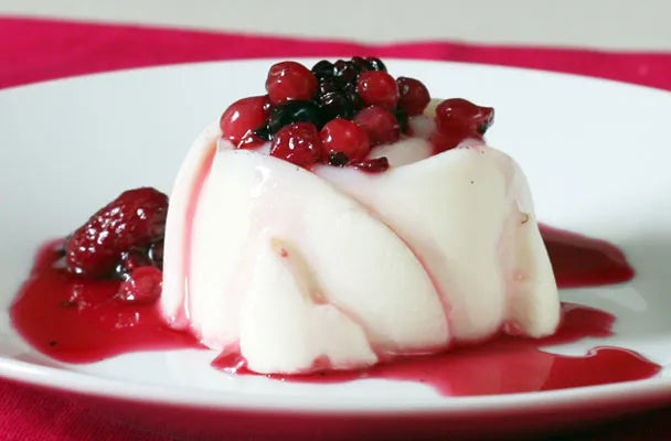 Panna cotta ai frutti rossi (Finger Food) 15 PEZZI