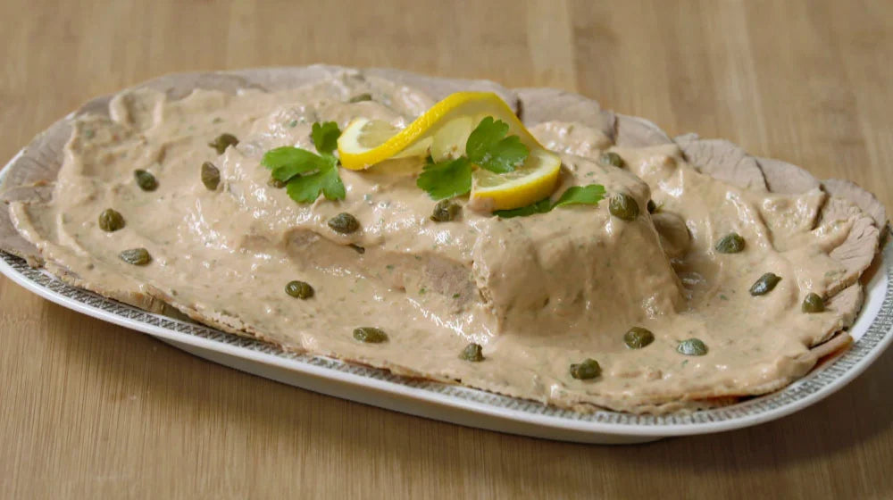 Vitello Tonnato con la sua salsa 10 Porzioni