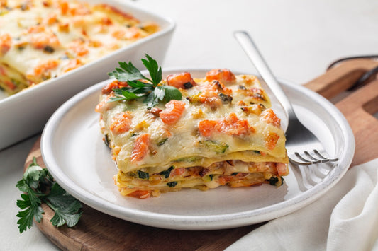 Lasagnetta con gamberetti e zucchine 10 Porzioni