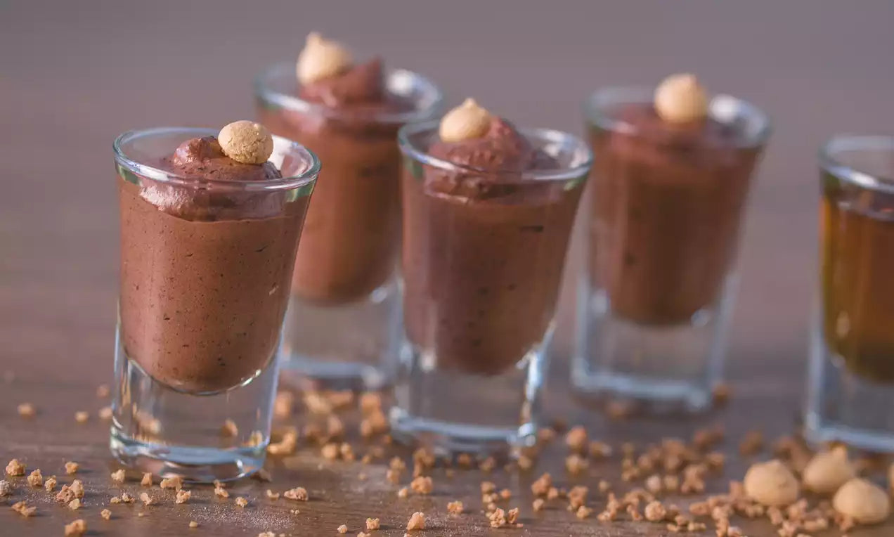 Mousse al cioccolato all’amaretto (Finger Food) 15 PEZZI